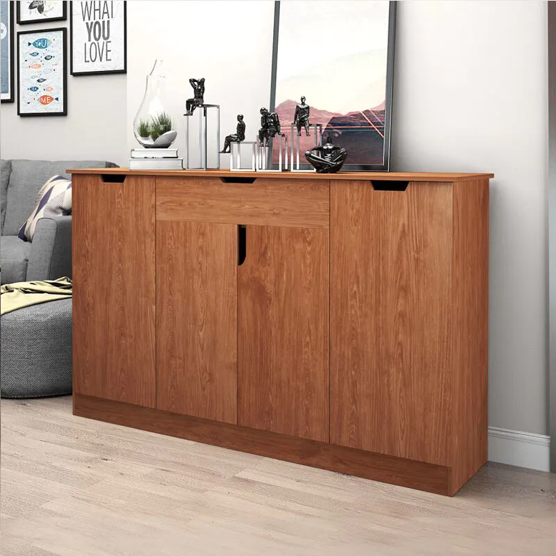 Capacity Hallway Simple Design Modern Custom Wood Cabinets