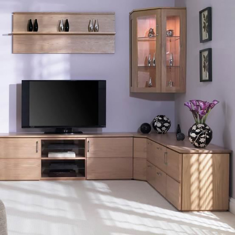 High Quality New Modern Style Wall Mount Tv Wood Cabinets Wholesale