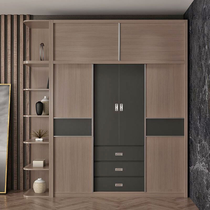 High-quality sliding door armoire wardrobe for business-1