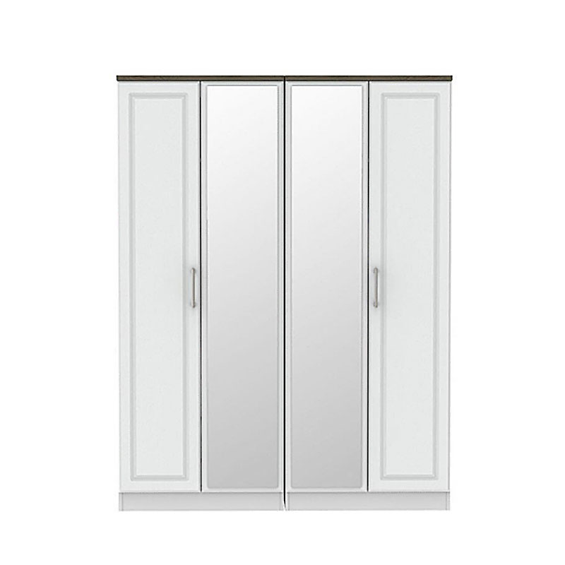 Y&r Furniture double wardrobe with drawers company-1