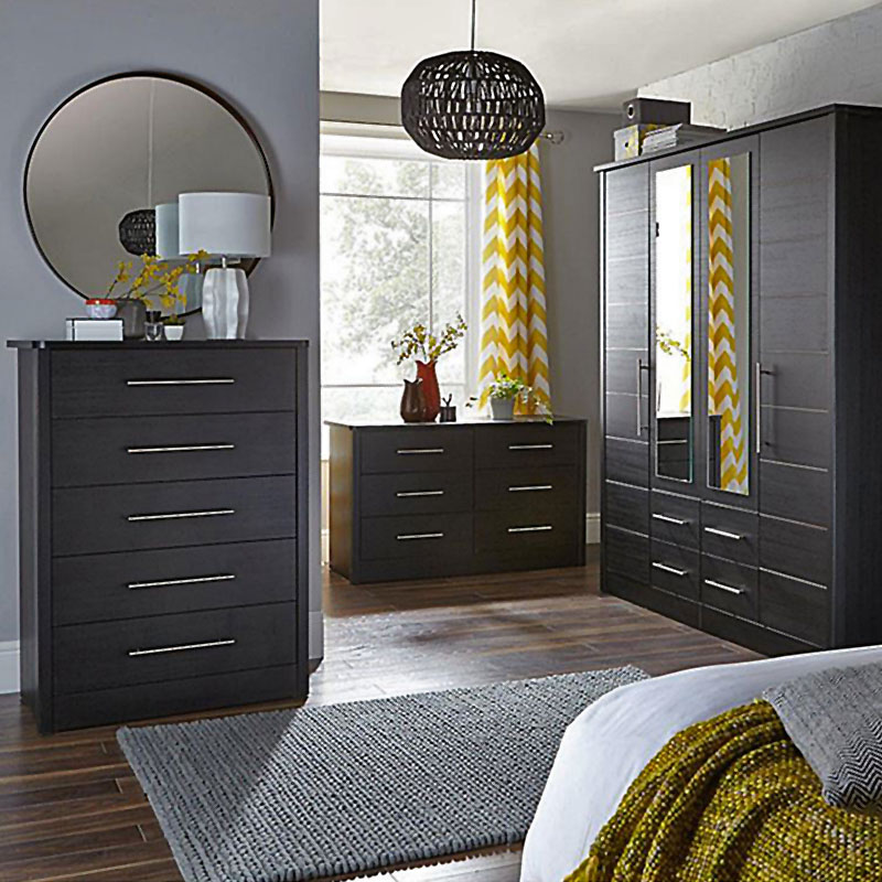 Corner Open Double Bedroom Wardrobes Design Home Closet