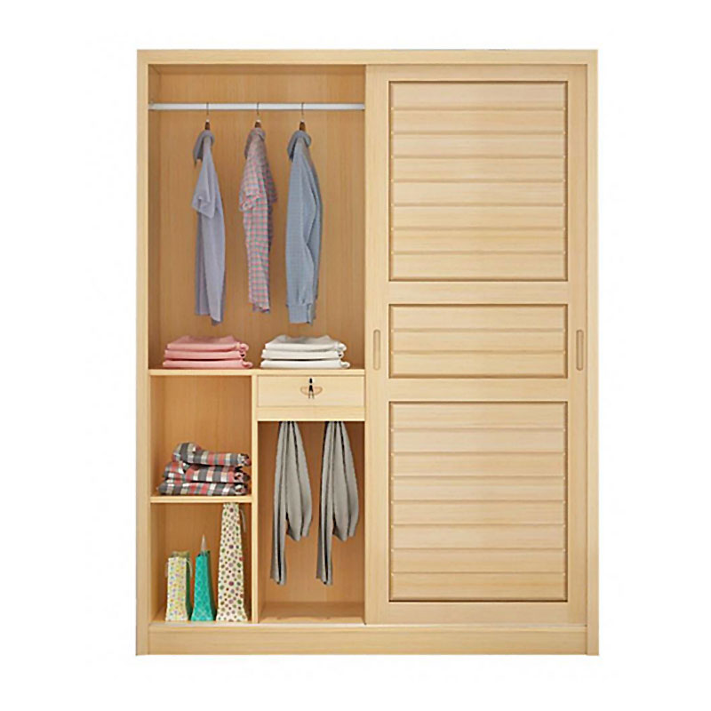 Wholesale solid wood wardrobe factory-2