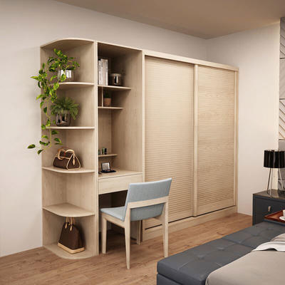 Bedroom Wooden Acrylic MDF Bespoke Wardrobe Designs Door Designs