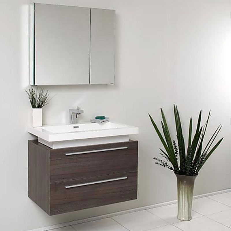 Particle Board Pvc Bathroom Design Cabinet