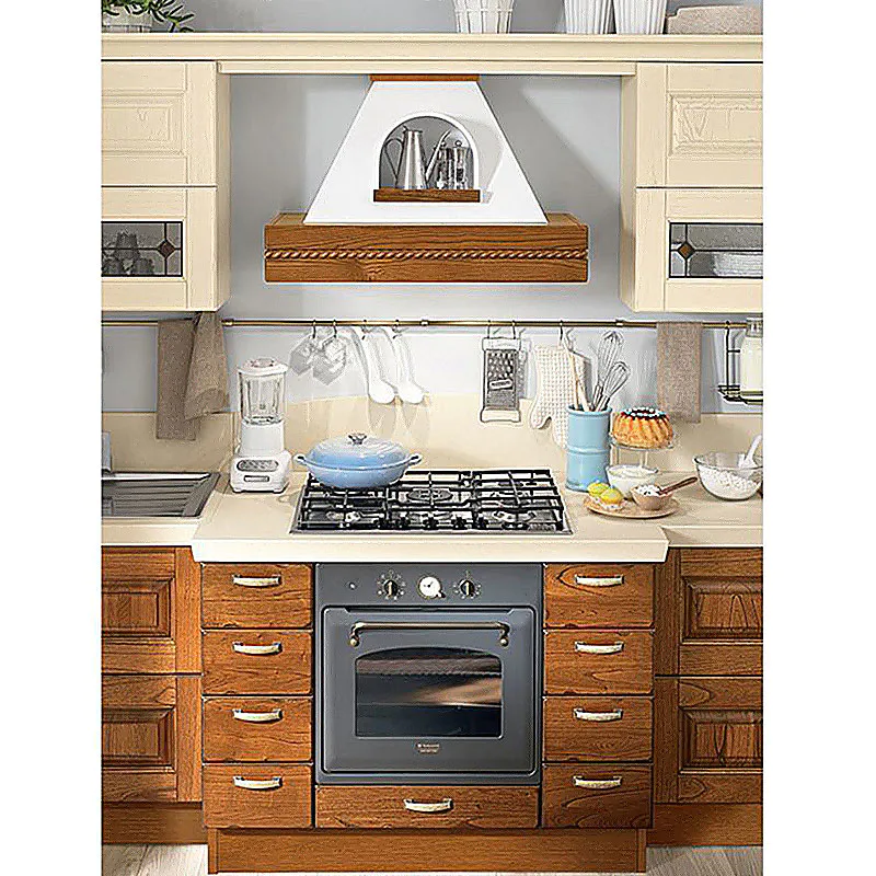 Factory Direct Sale Lacquer Custom Solid Wood Modern Kitchen Cabinets