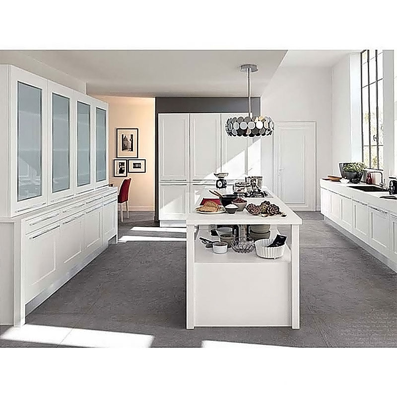 Custom kitchen cabinet designs solid wood Supply-1