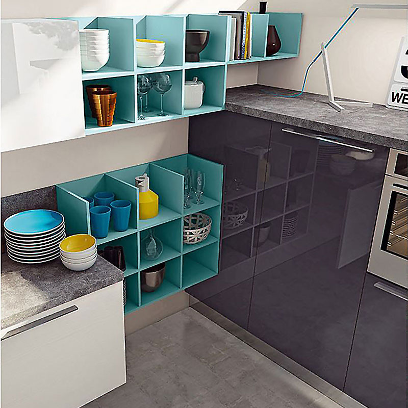 Custom kitchen pantry cabinet free standing manufacturers-2