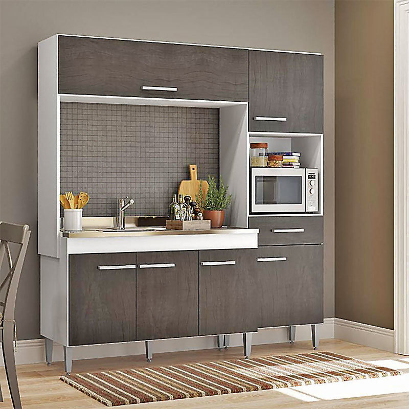 Latest Kitchen Furniture PVC Modern Kitchen Cabinets