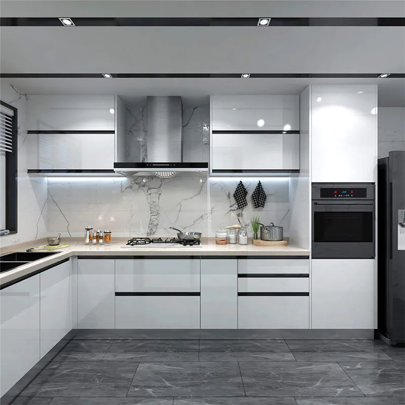 American Nordic Overall Minimalist Light Luxury Best Kitchen Cabinets