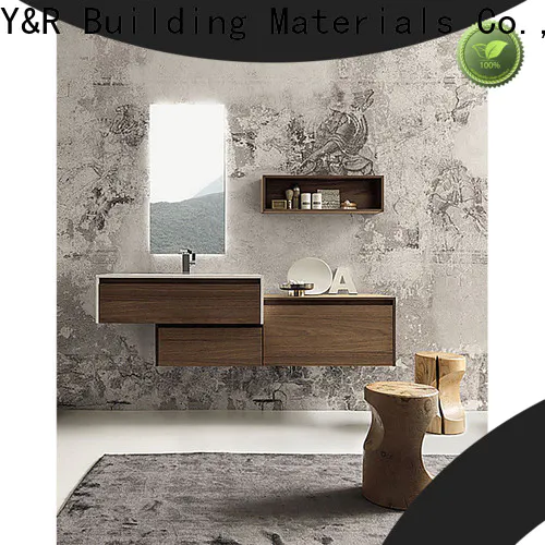 Y&R Building Best bathroom mirror with cabinet factory