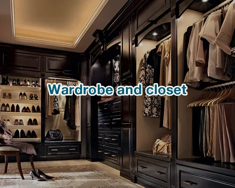 wardrobe and closet