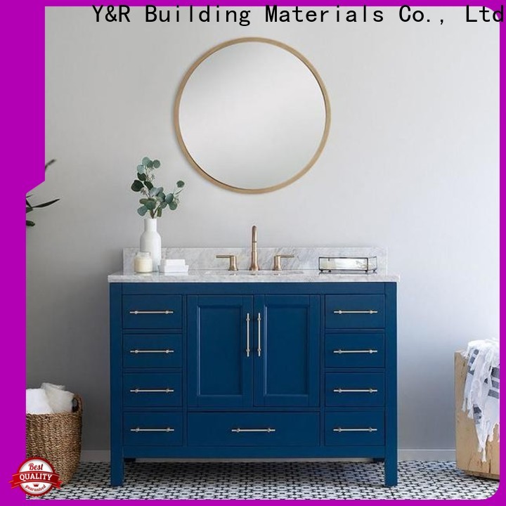 Y&R Building Material Co.,Ltd High-quality high gloss bathroom cabinet factory