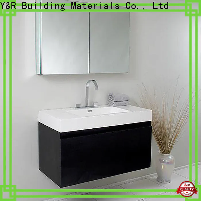 Y&R Building Material Co.,Ltd New wood bathroom cabinet factory