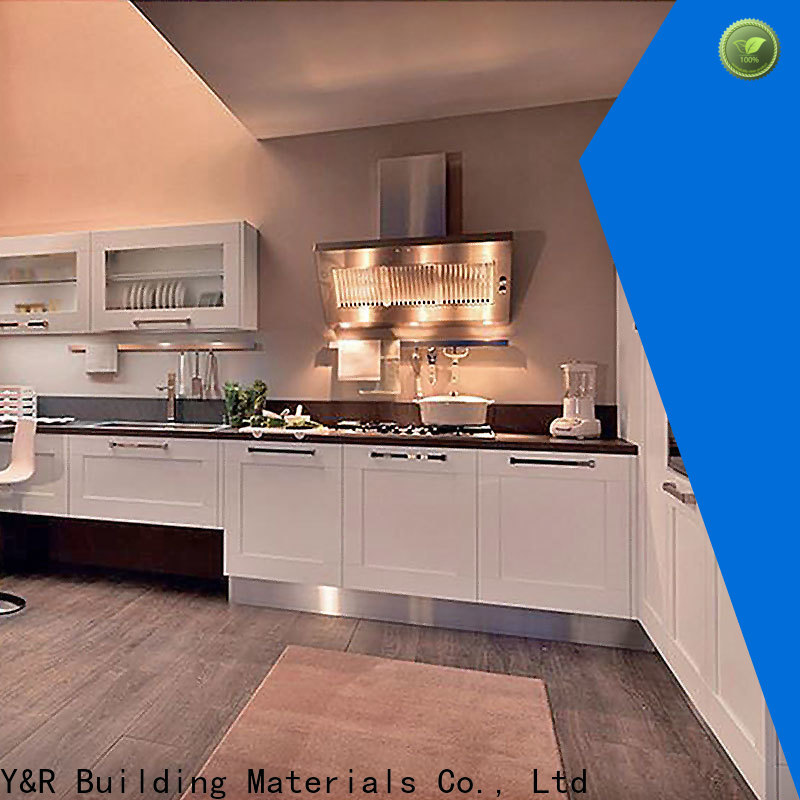Y&R Building Material Co.,Ltd Latest modern kitchen cabinets factory