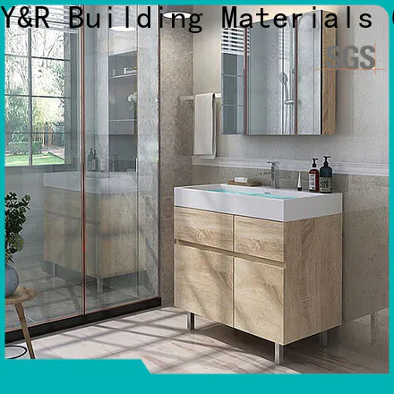 Y&R Building Material Co.,Ltd Latest white bathroom cabinet company
