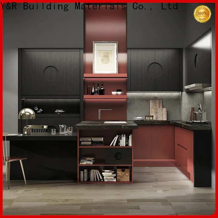 Wholesale modern kitchen cabinets factory