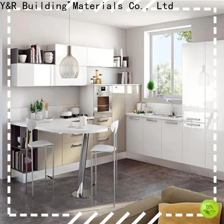 Y&R Building Material Co.,Ltd modern kitchen cabinets for business
