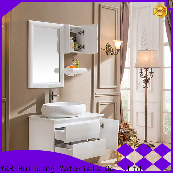 Top solid wood bathroom vanity for business
