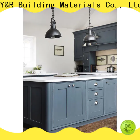 Y&R Building Material Co.,Ltd Latest kitchen cabinet designs solid wood Supply