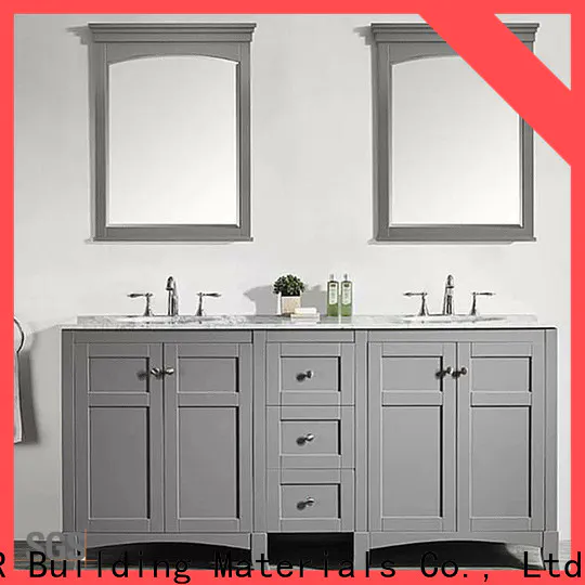 Wholesale bathroom vanity cabinet with sink factory