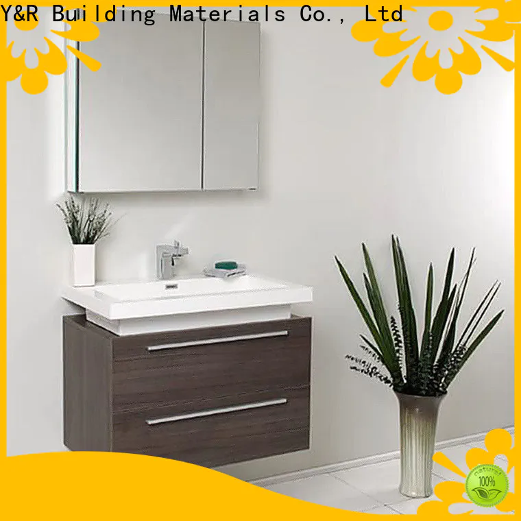 Y&R Building Material Co.,Ltd wooden bathroom cabinet Supply