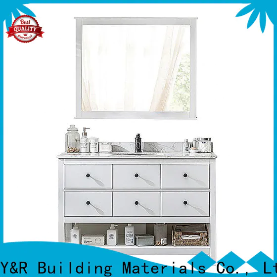 High-quality solid wood bathroom cabinet manufacturers