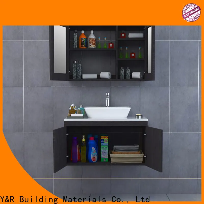 High-quality wall mount bathroom cabinet manufacturers