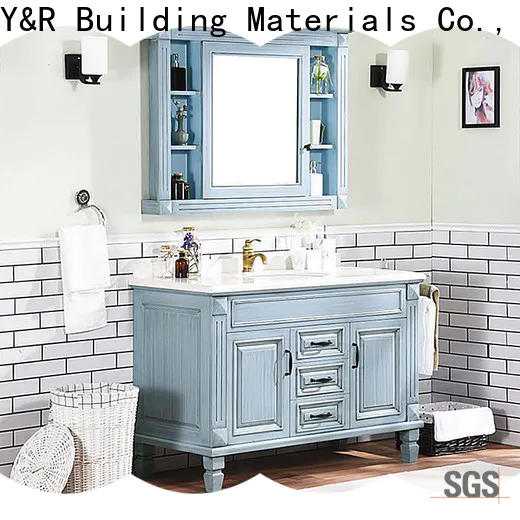 High-quality solid wood bathroom vanity manufacturers