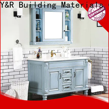 Y&R Building Material Co.,Ltd High-quality 60 inch bathroom vanity single sink white Suppliers