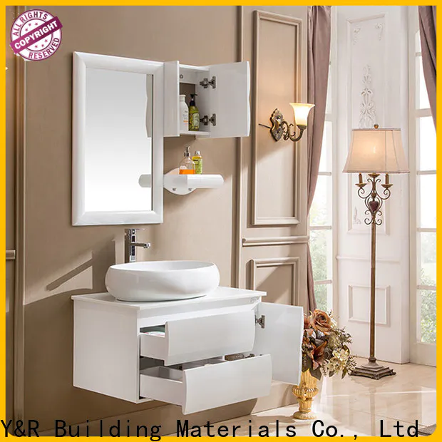 Y&r Furniture bathroom vanity with linen tower company