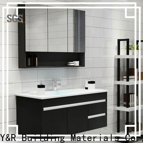 Y&r Furniture Wholesale wall hung bathroom cabinet manufacturers