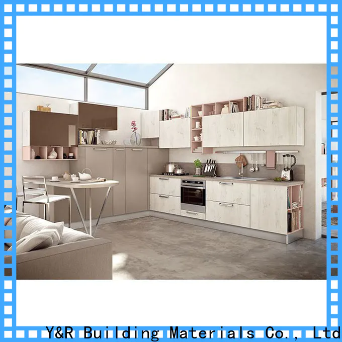 Y&r Furniture kitchen cabinet designs modern Supply