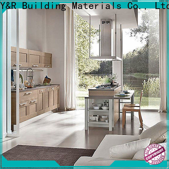 Y&r Furniture color kitchen cabinet factory