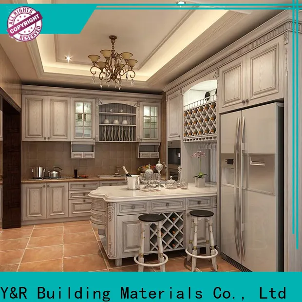 Y&r Furniture Top american kitchen cabinet factory