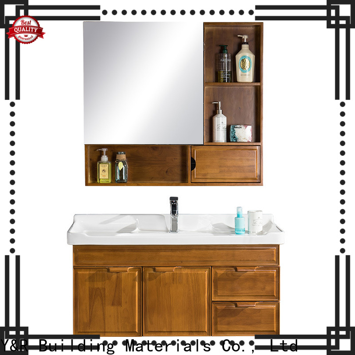 Y&r Furniture Top pvc bathroom vanity cabinet Supply
