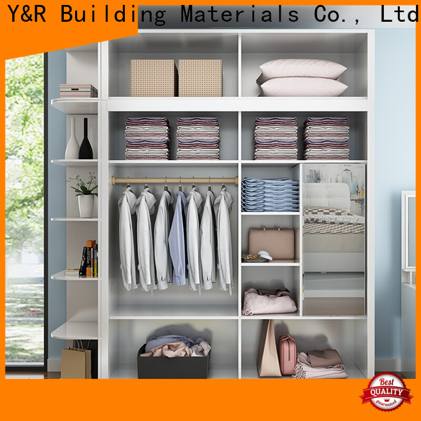 Y&r Furniture grey wardrobe bedroom company