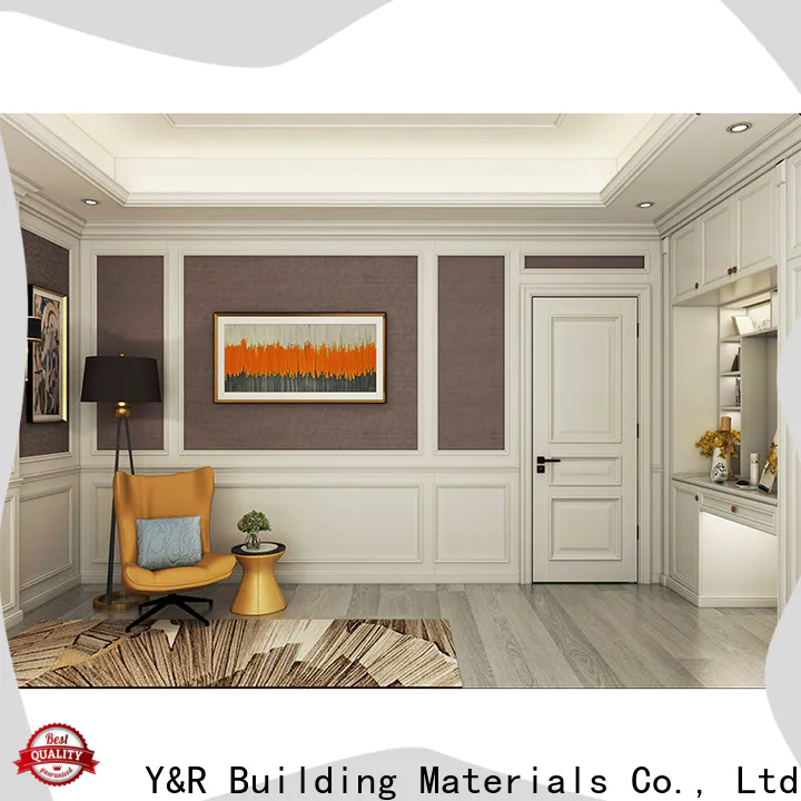 Y&r Furniture 32x78 prehung interior door for business