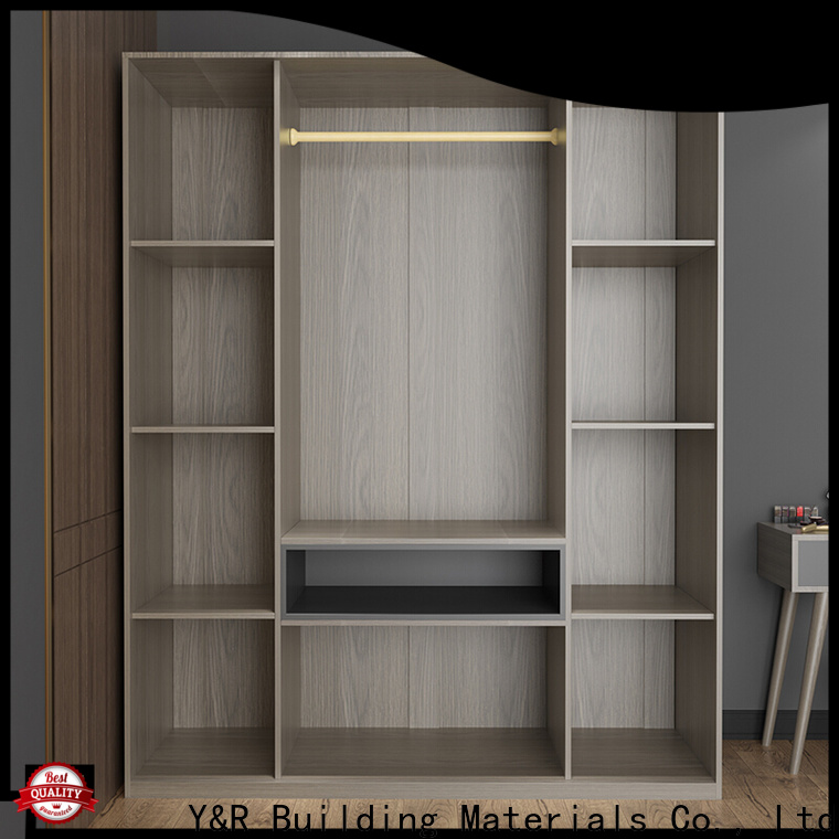 Y&r Furniture grey wardrobe bedroom Suppliers