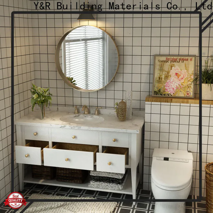 Y&r Furniture pvc bathroom vanity factory