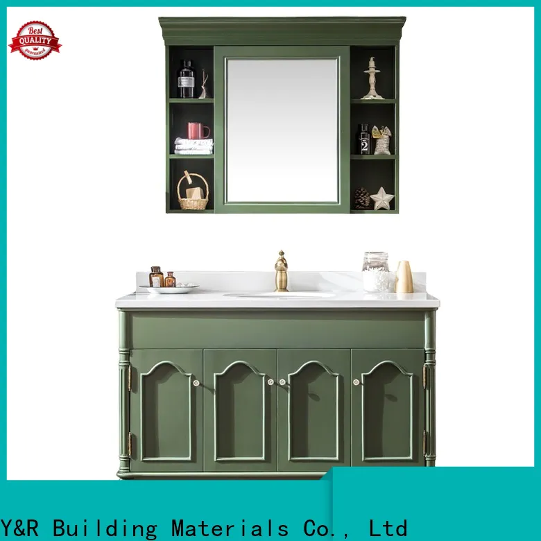 Y&r Furniture Wholesale pvc bathroom vanity Suppliers