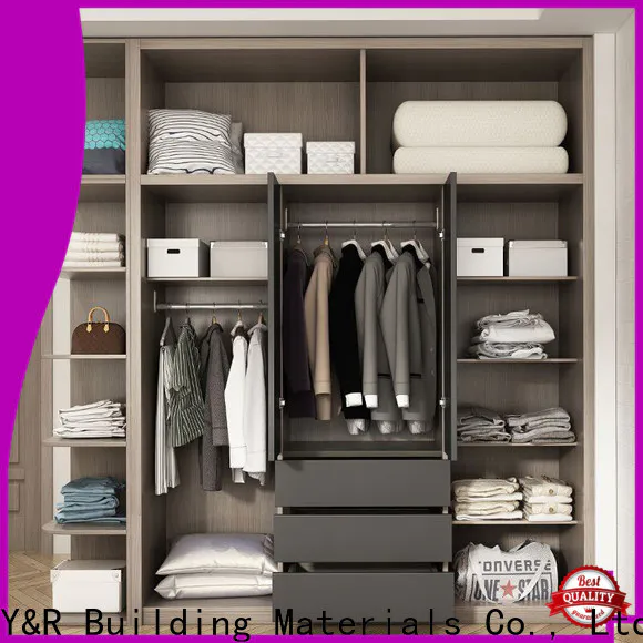 Y&r Furniture double hanging wardrobe Suppliers