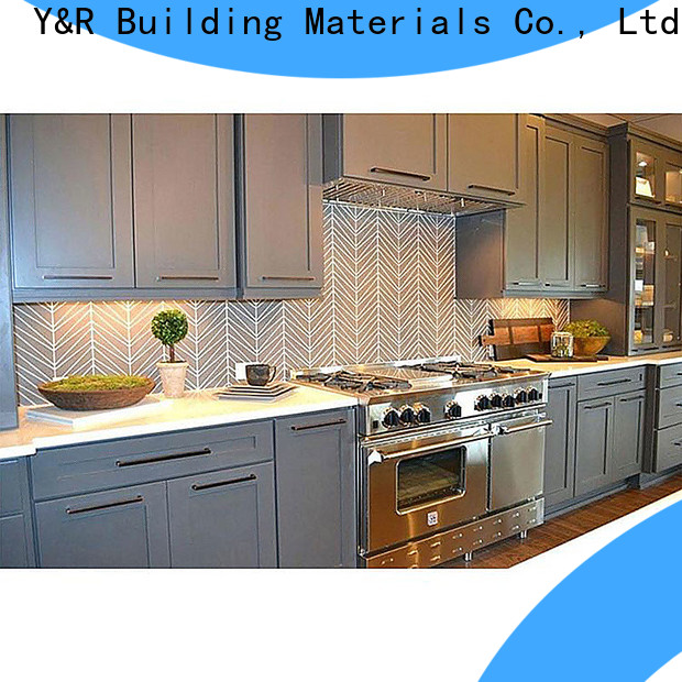 Y&r Furniture High-quality small kitchen design cabinet manufacturers