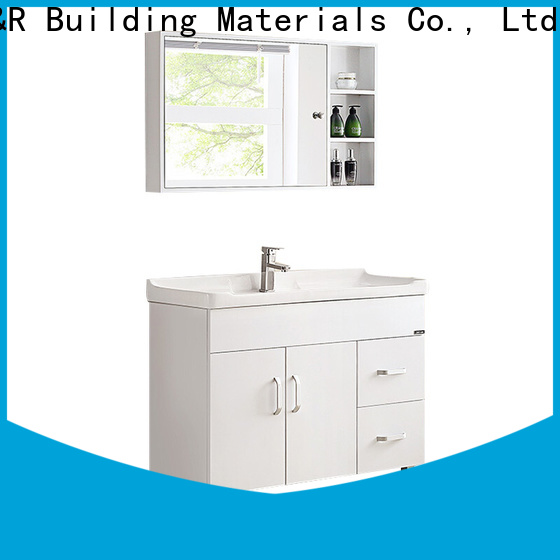 Y&r Furniture Best pvc bathroom cabinet with mirror factory