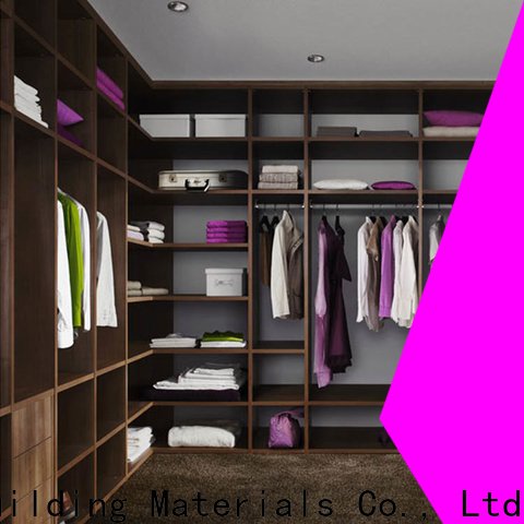 High-quality small walk in closet factory