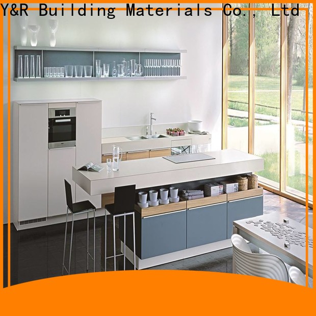 Y&r Furniture black modern cabinet company