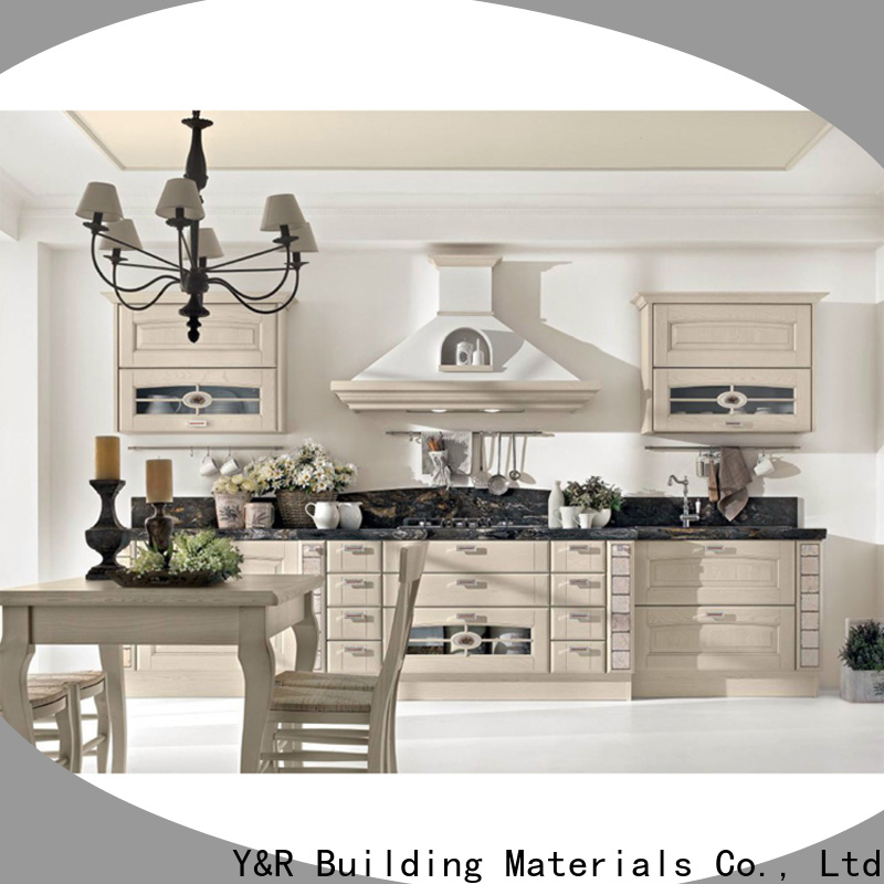 Y&r Furniture Custom modern kitchen cabinets price Suppliers