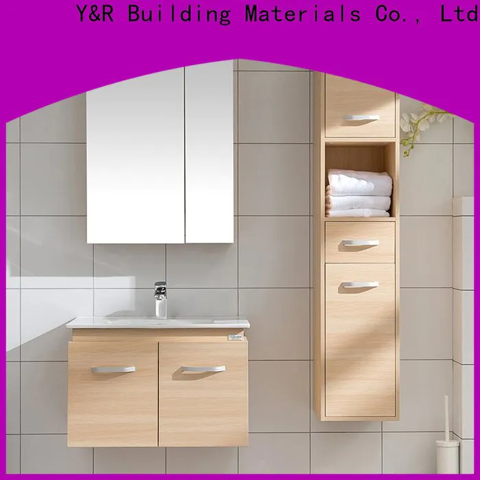 Y&r Furniture Custom pvc bathroom vanities Suppliers