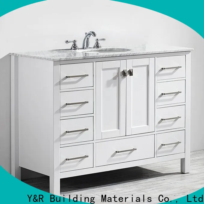 Y&r Furniture Wholesale particle board bathroom vanity Suppliers