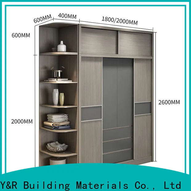 Y&r Furniture China steel wardrobe for bedroom for business