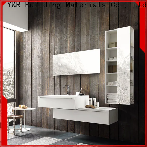 Wholesale pvc bathroom cabinet with mirror manufacturers